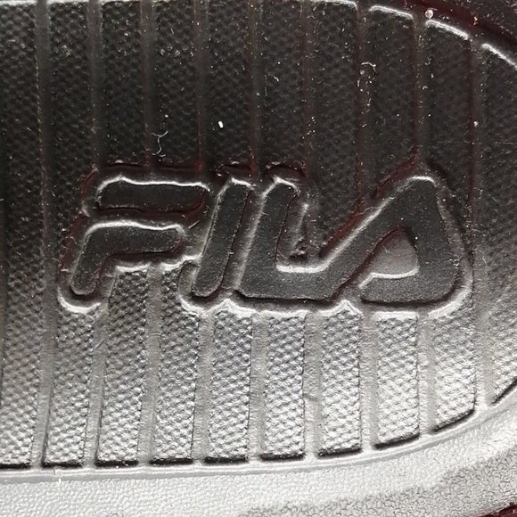 Fila Womens Slide Sandal Black Molded Footbed Flat Heel Waterproof 10 NEW - Picture 8 of 9